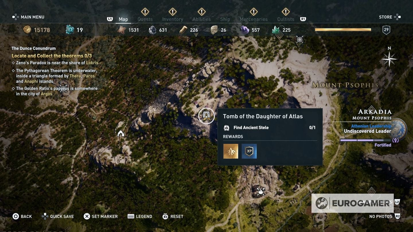 Assassin s Creed Odyssey tomb locations   Ancient Steles  Tomb of Alkathous  Tomb of the First Pythia and all tombs explained - 77