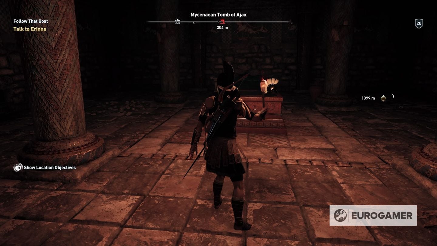Assassin s Creed Odyssey tomb locations   Ancient Steles  Tomb of Alkathous  Tomb of the First Pythia and all tombs explained - 30