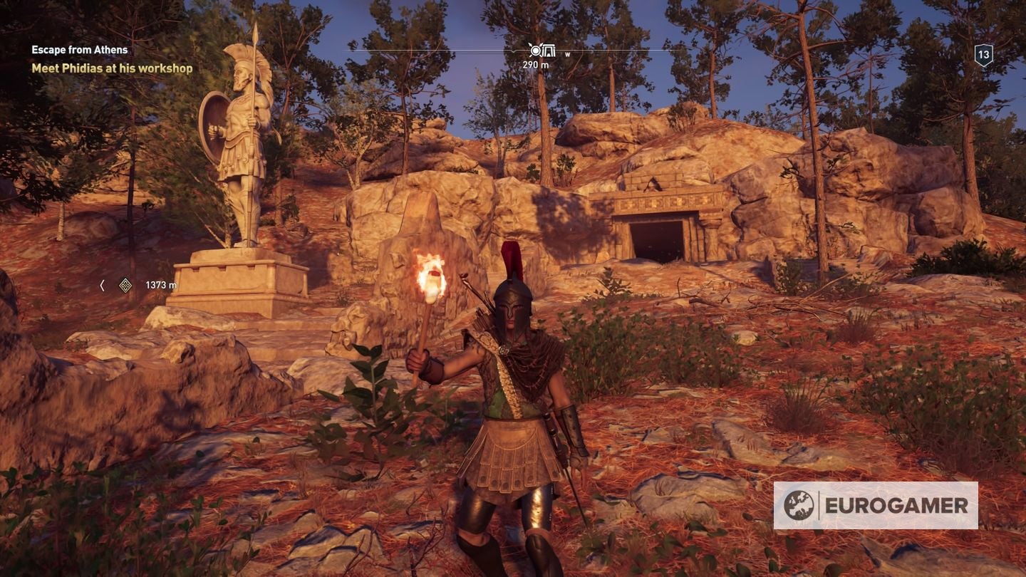 Assassin s Creed Odyssey tomb locations   Ancient Steles  Tomb of Alkathous  Tomb of the First Pythia and all tombs explained - 84
