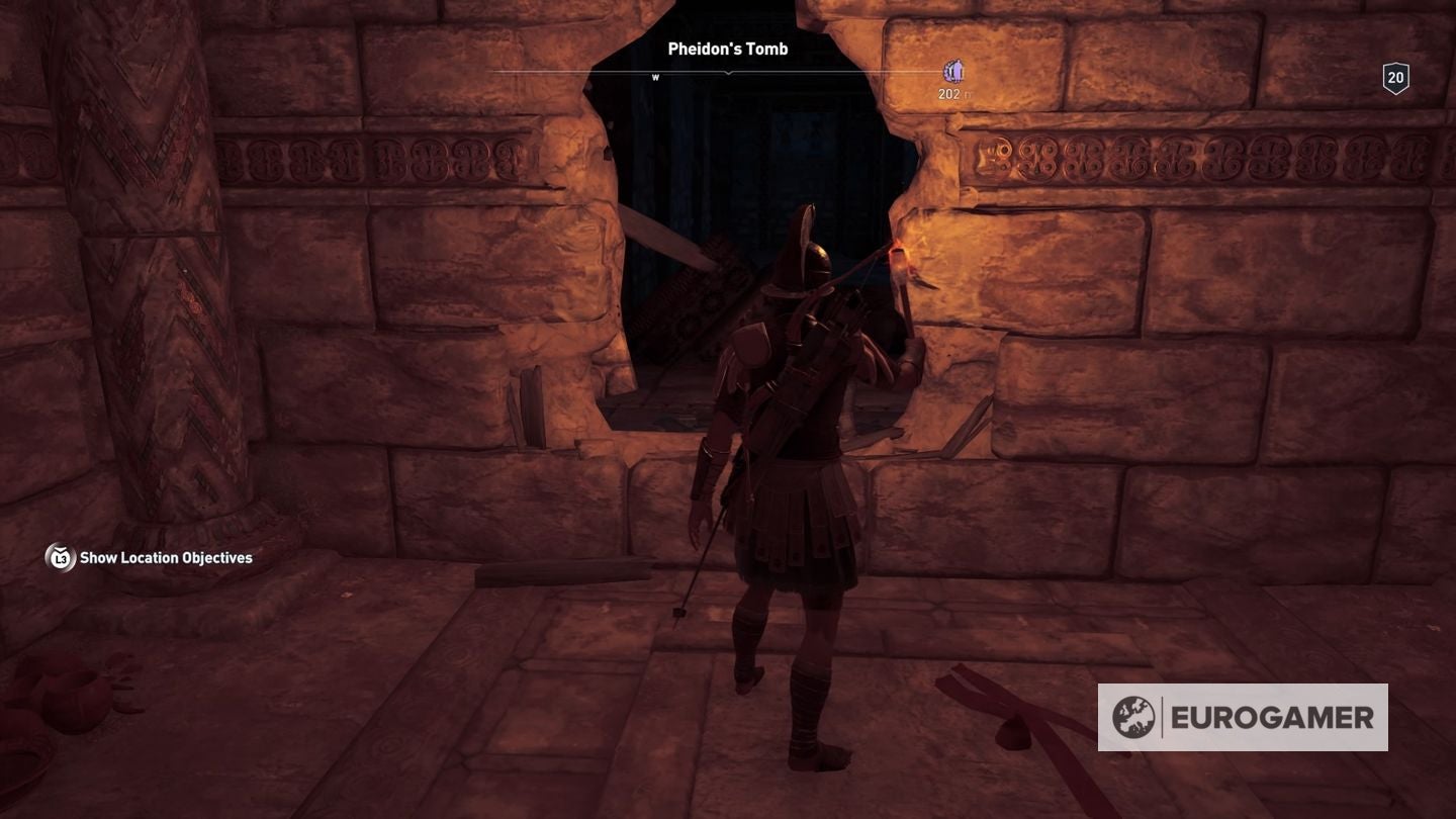 Assassin s Creed Odyssey tomb locations   Ancient Steles  Tomb of Alkathous  Tomb of the First Pythia and all tombs explained - 6