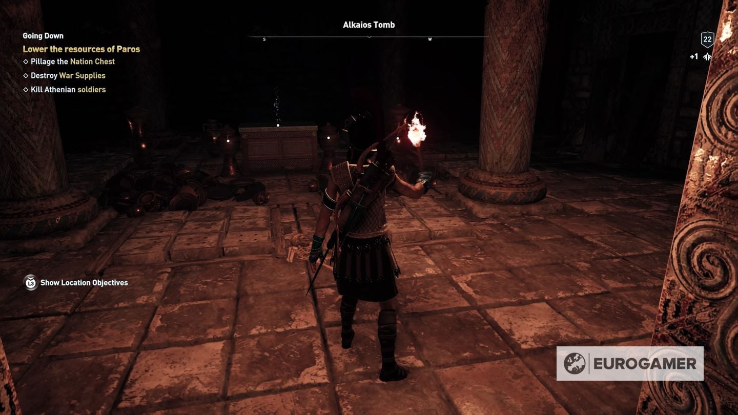 Assassin s Creed Odyssey tomb locations   Ancient Steles  Tomb of Alkathous  Tomb of the First Pythia and all tombs explained - 9