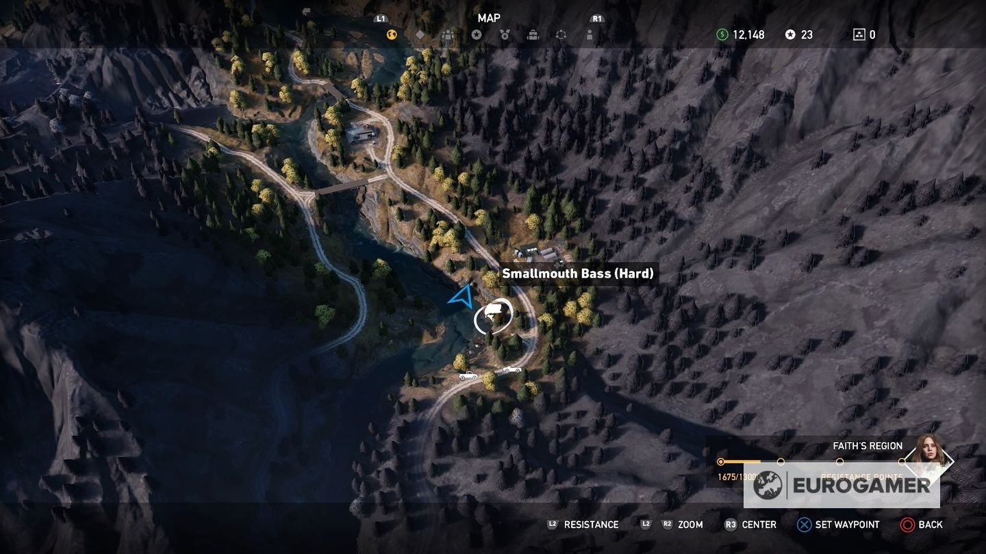 Фар край 5 горы уайттейл карта