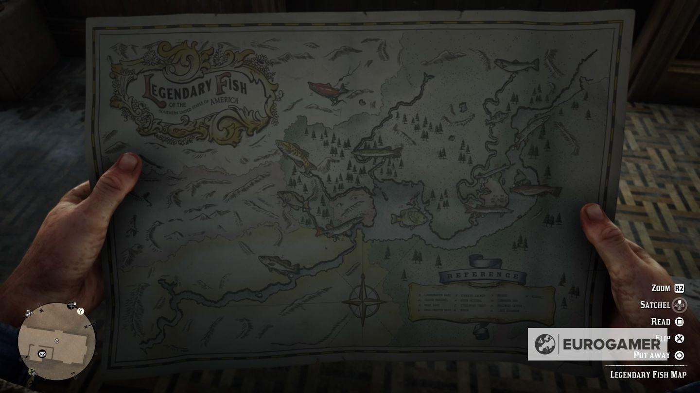 Red Dead Redemption 2 Legendary fish locations and how to catch them - 13