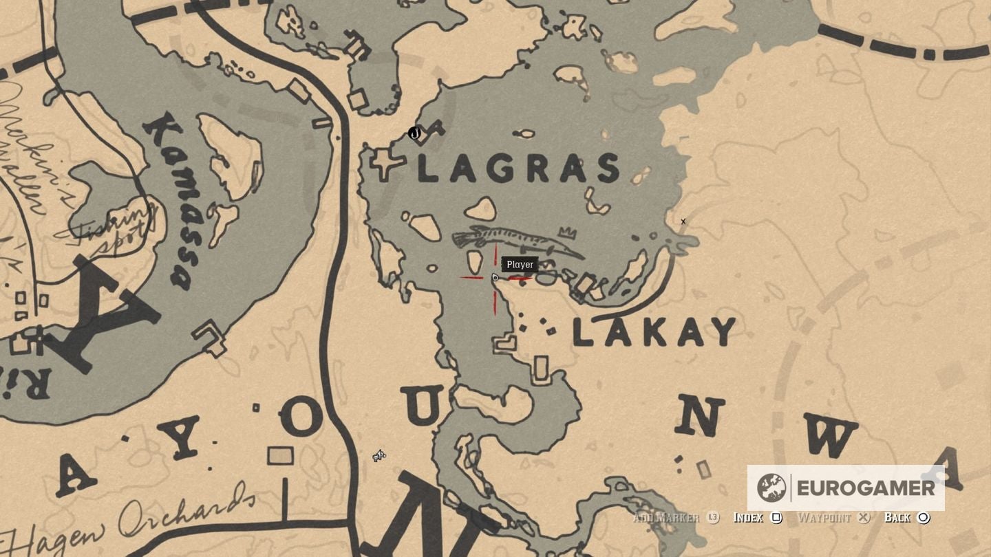 Red Dead Redemption 2 Legendary fish locations and how to catch them - 29