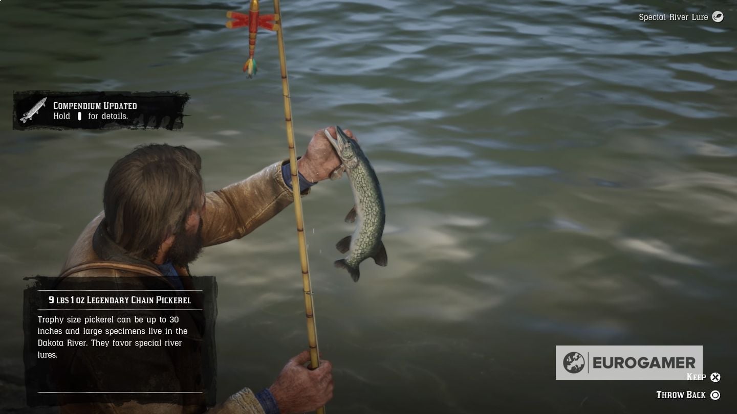 Red Dead Redemption 2 Legendary fish locations and how to catch them - 44