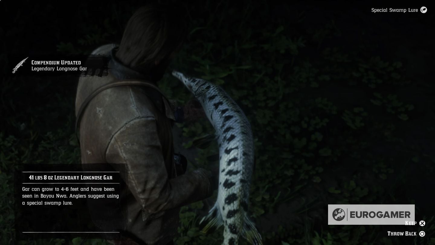 Red Dead Redemption 2 Legendary fish locations and how to catch them - 98