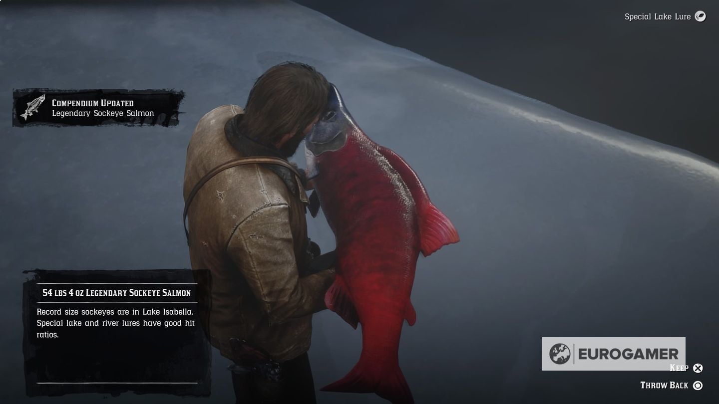 Red Dead Redemption 2 Legendary fish locations and how to catch them - 44