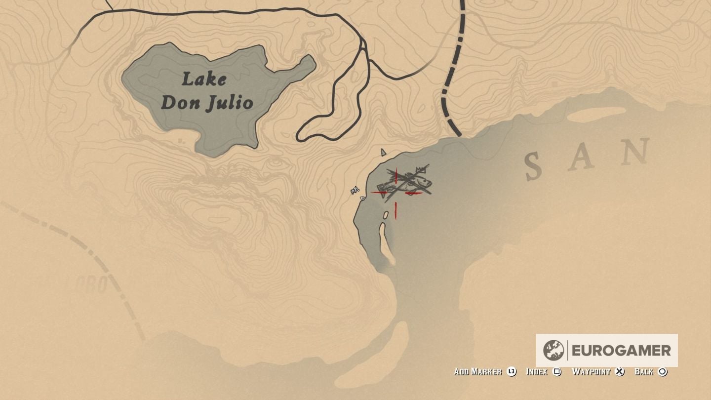 Red Dead Redemption 2 Legendary fish locations and how to catch them - 16