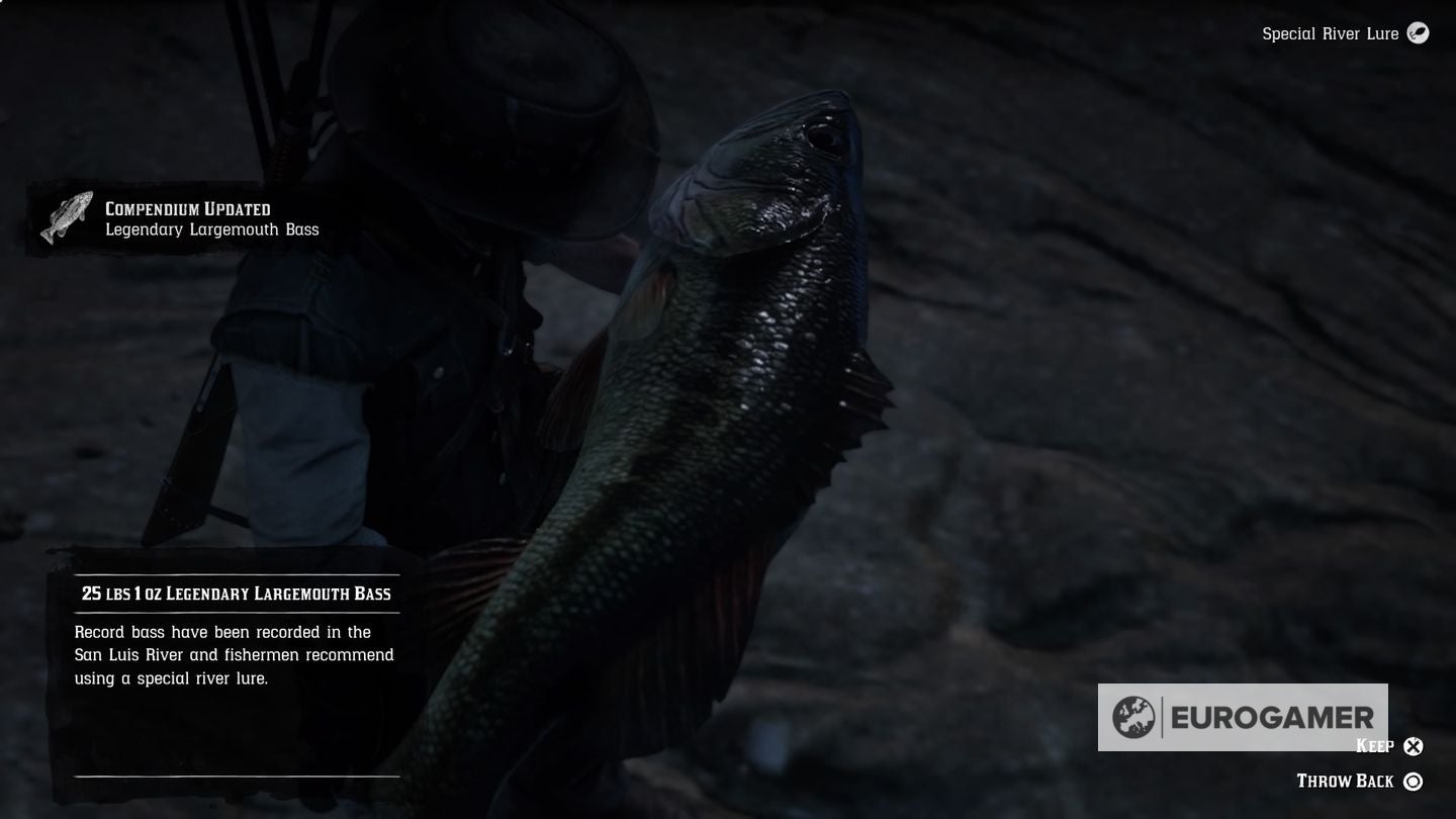 Red Dead Redemption 2 Legendary fish locations and how to catch them - 25