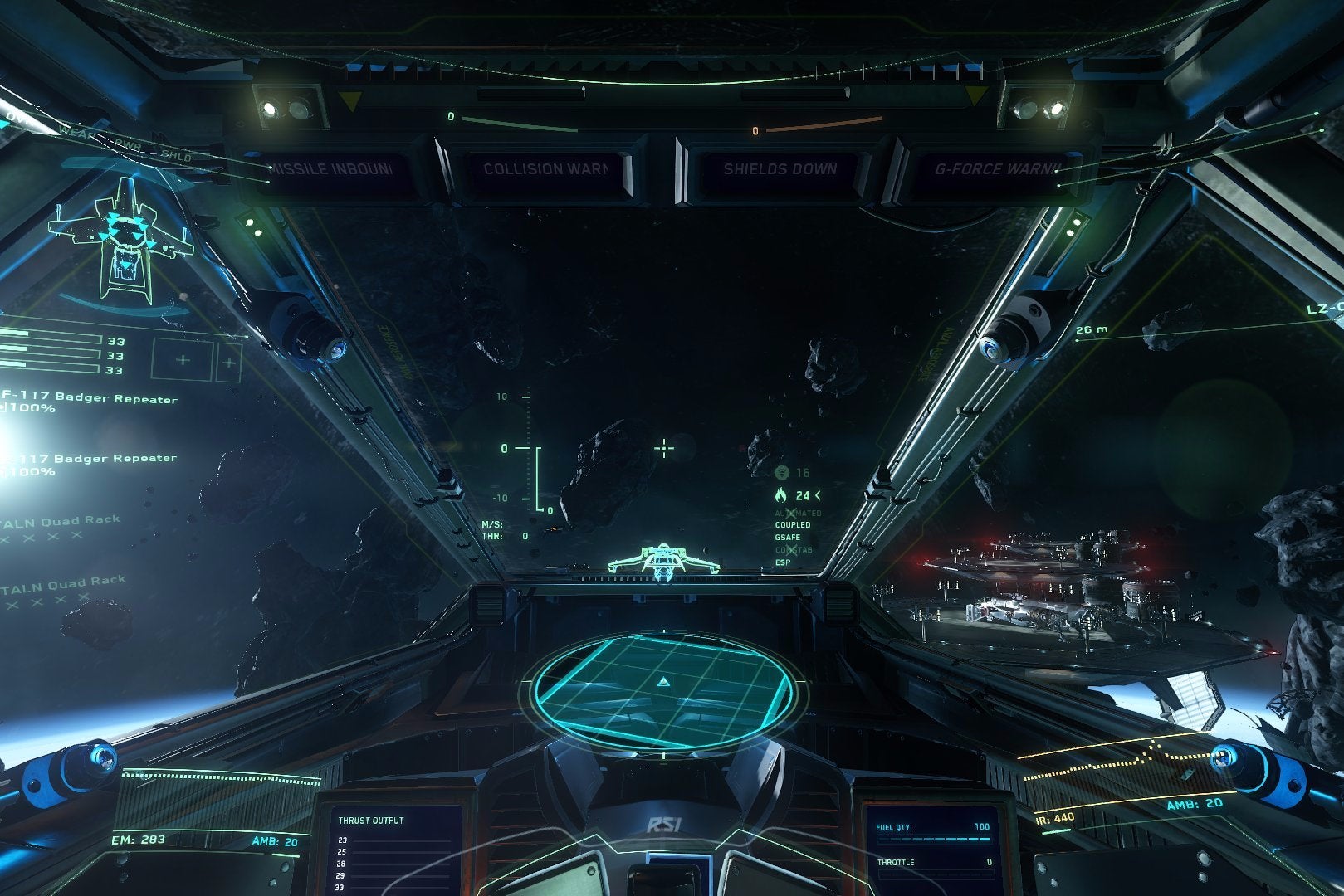 Star Citizen patch  makes big changes, adds two new spaceships |  