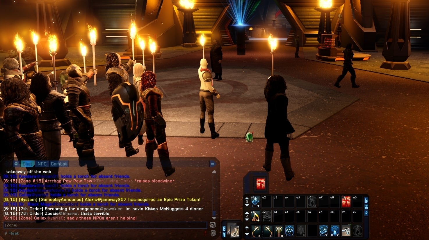 Image for Star Trek Online players gather in-game to pay tribute to Christopher Plummer