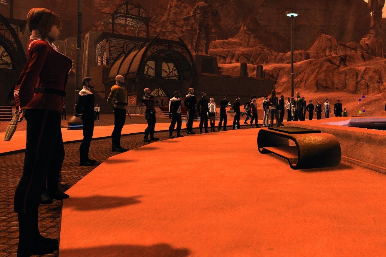 Image for Star Trek Online players pay their respects to Leonard Nimoy