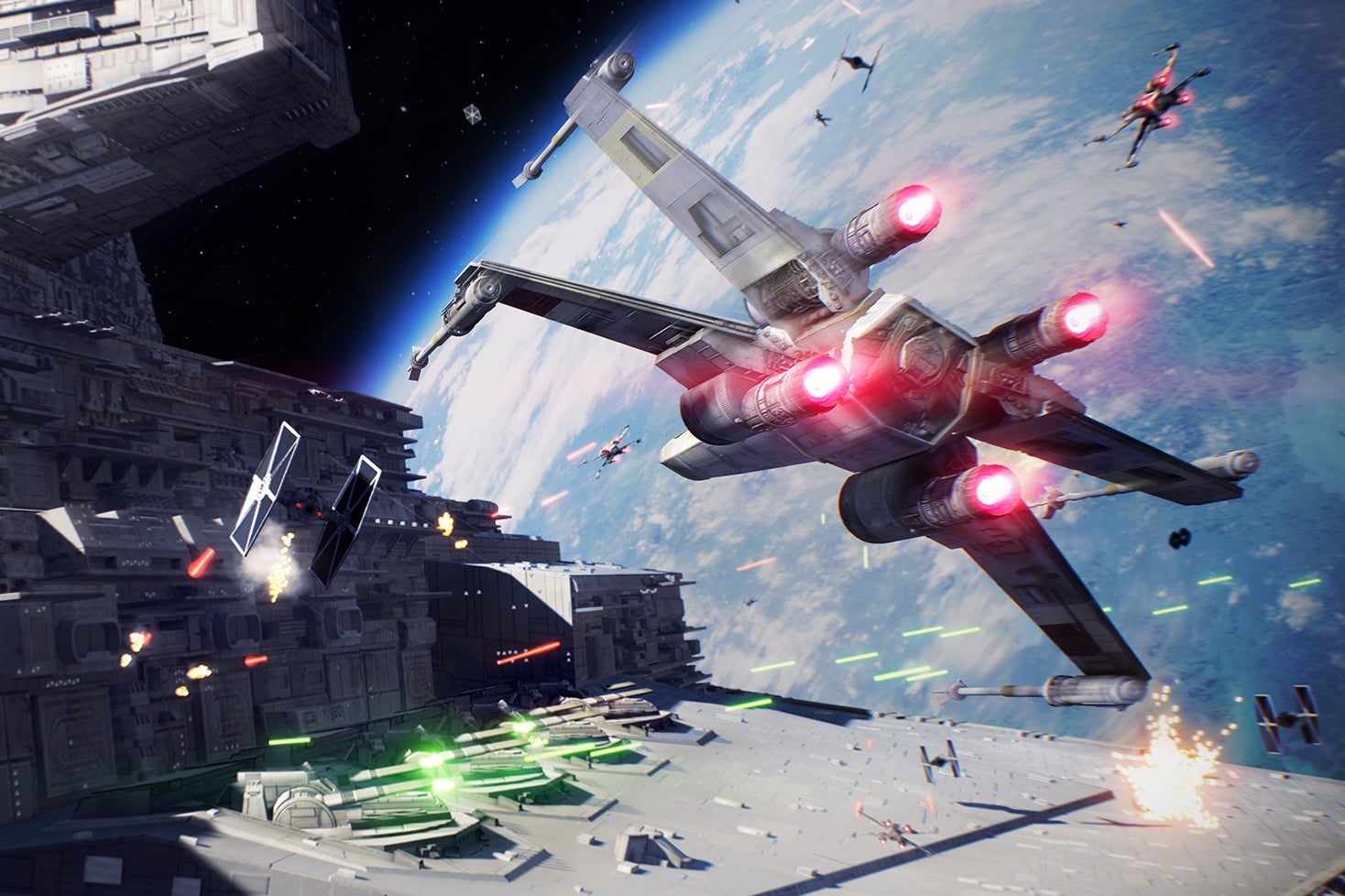 Image for První video vesmírných bitev Star Wars Battlefront 2