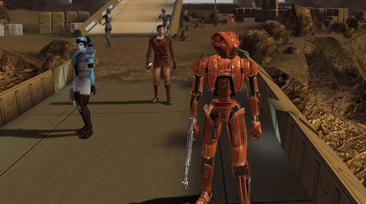 Image for Attention, meatbags! Star Wars: Knights of the Old Republic is 15-years-old