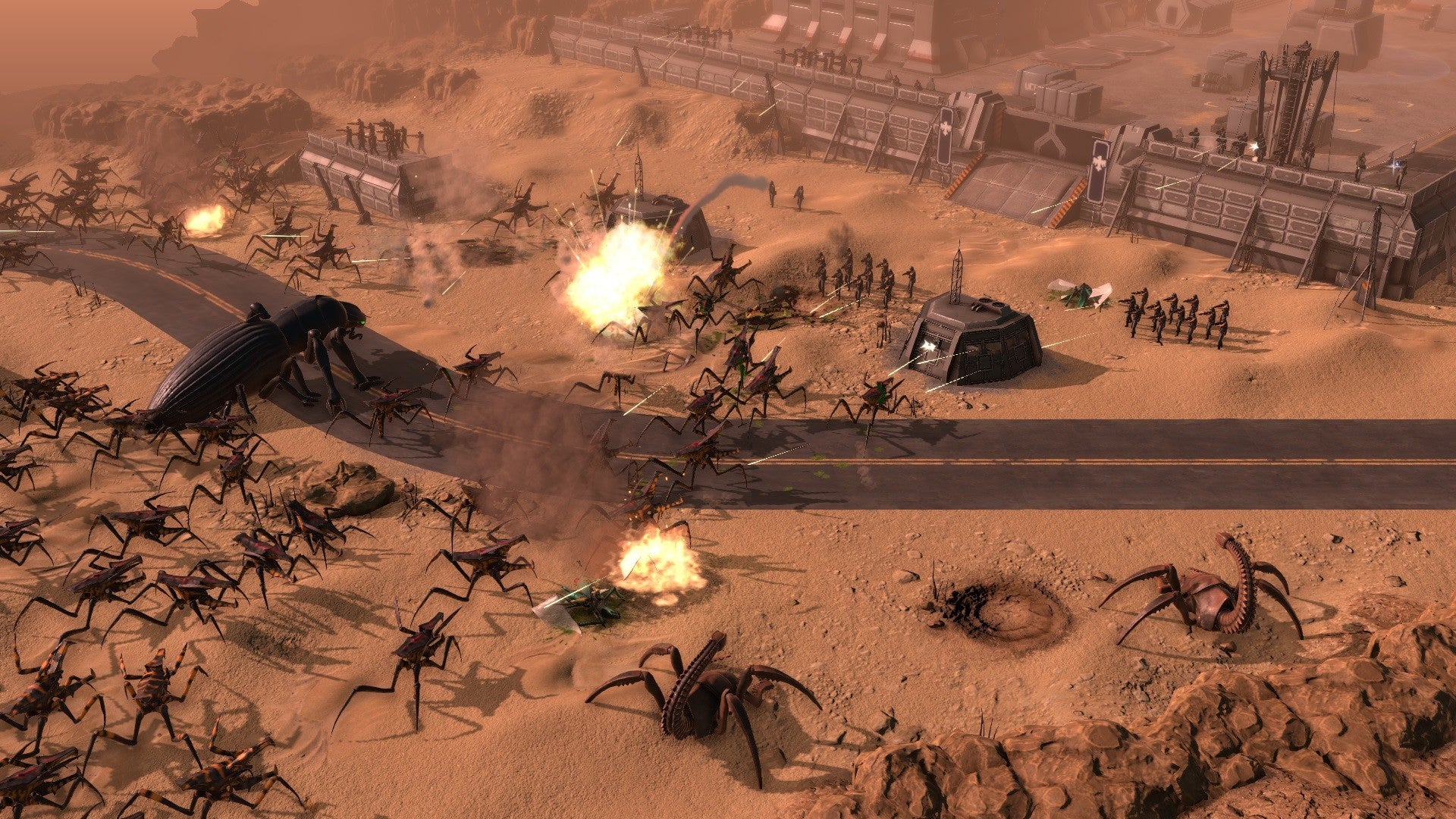 Image for And here's half an hour of Starship Troopers: Terran Command