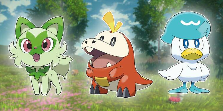 Immagine di Pokémon Scarlatto e Violetto: un artista immagina le evoluzioni dei tre Pokémon di partenza