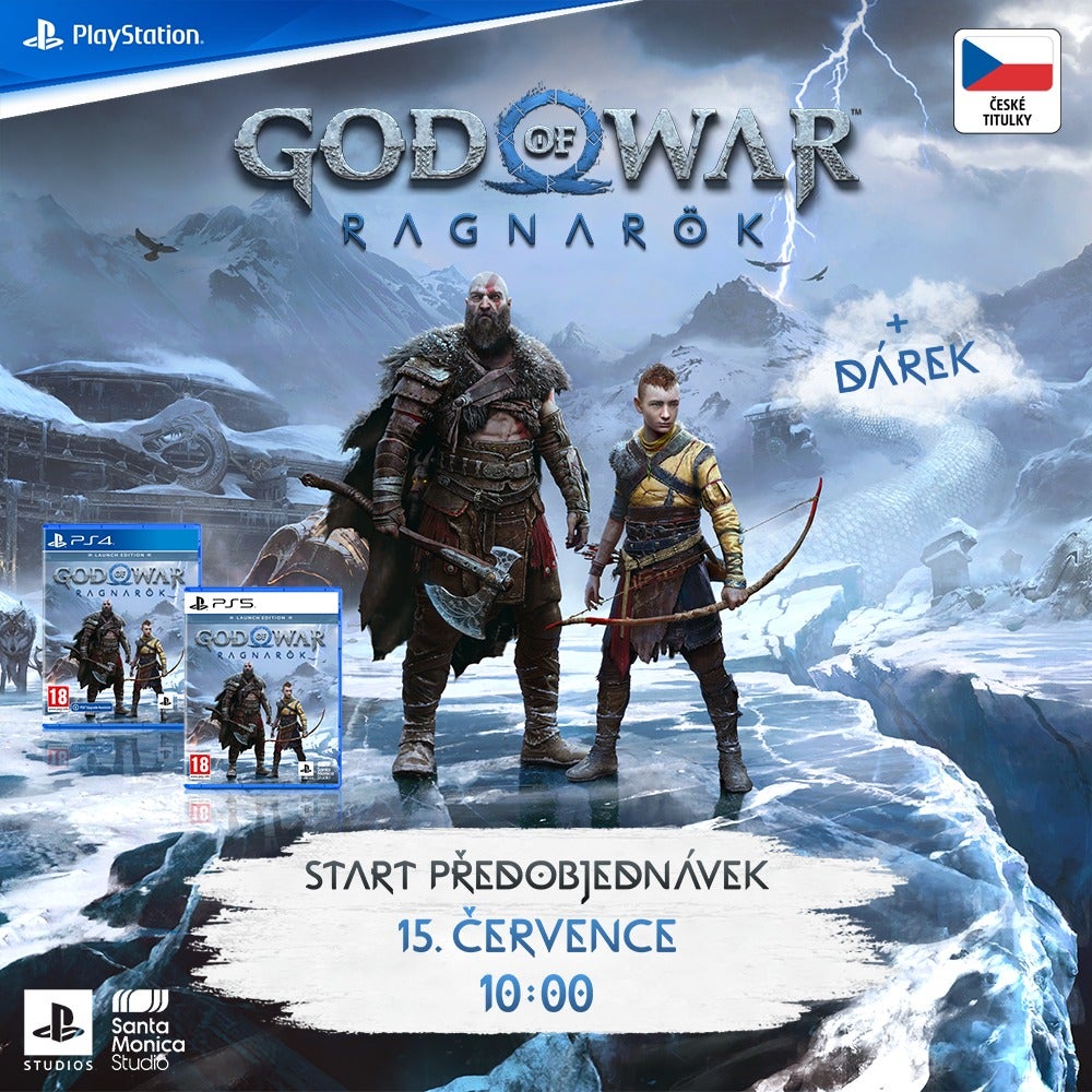 Image for Technikálie God of War Ragnarok a start předobjednávek
