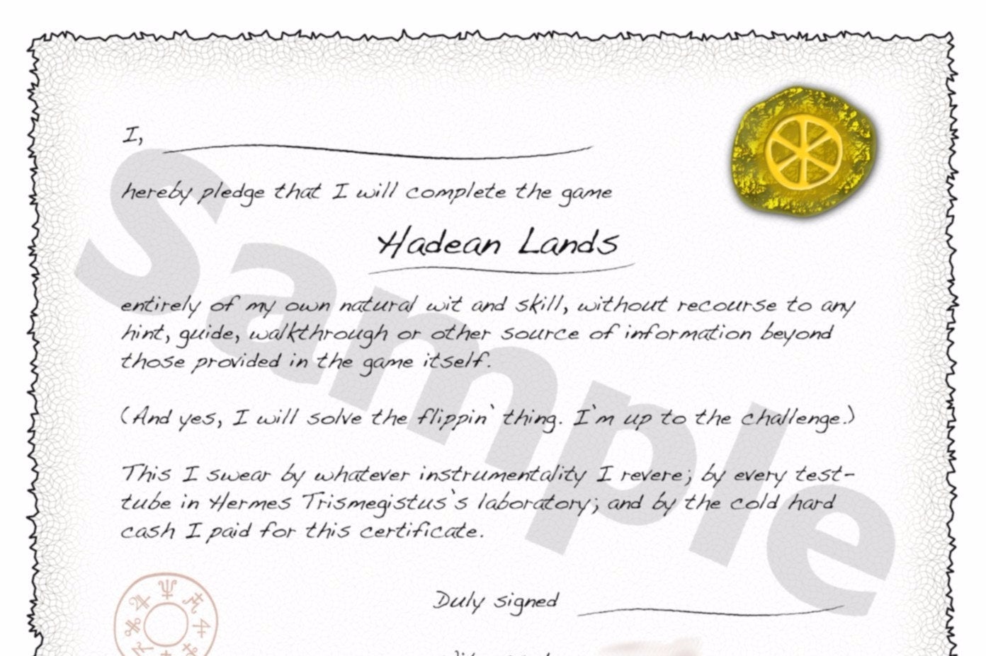 Image for Steam game's £27 DLC is a PDF certificate