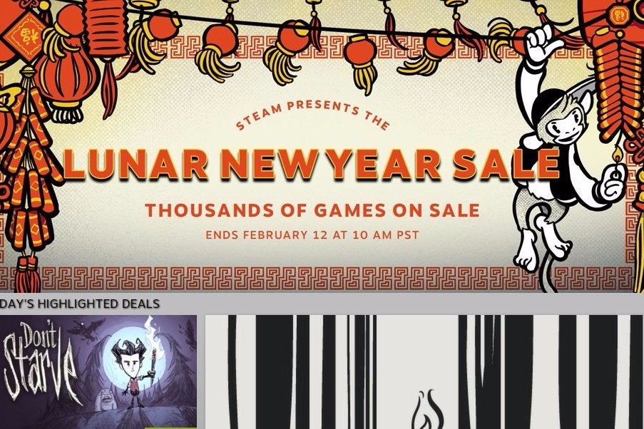 Afbeeldingen van Steam Lunar New Year Sale van start