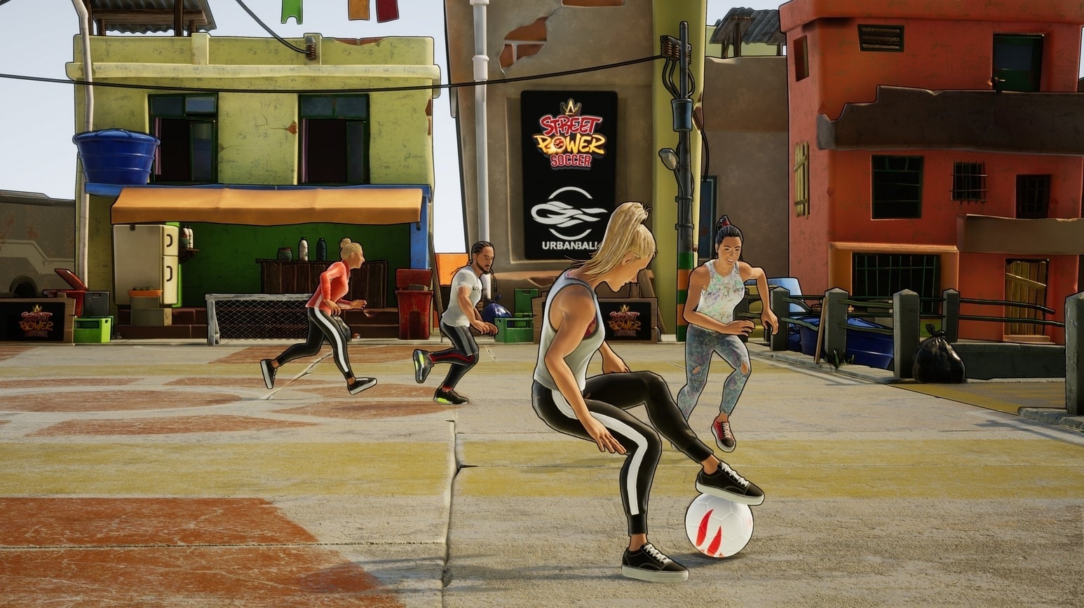 Bilder zu Street Power Football lässt euch im Sommer virtuellen Straßenfußball spielen