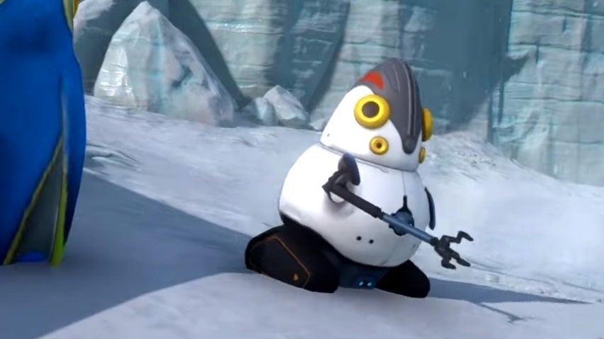 Image for Subnautica: Below Zero's latest update adds adorable robot penguin for incognito fieldwork