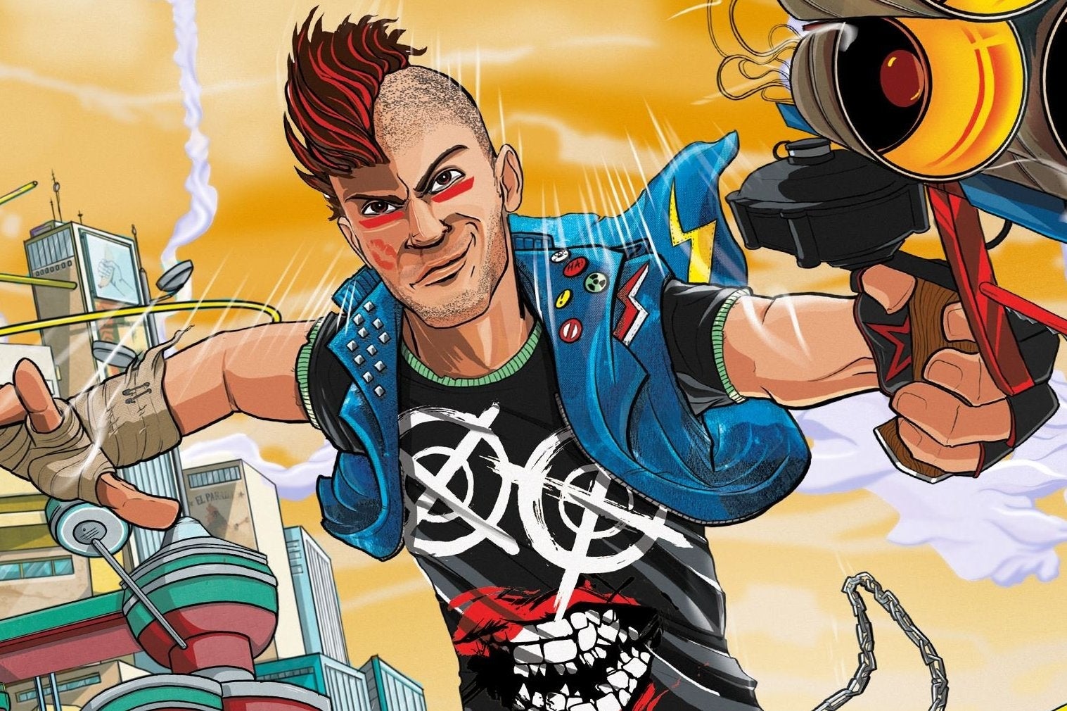 Imagem para Sunset Overdrive: Dawn of the Rise of the Fallen Machines anunciado