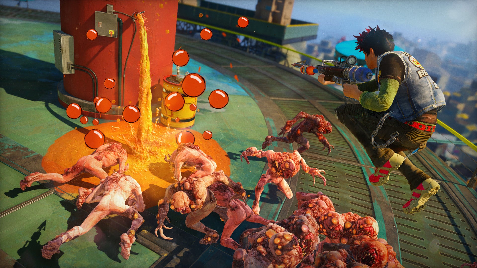 Image for Sunset Overdrive debuts gameplay footage