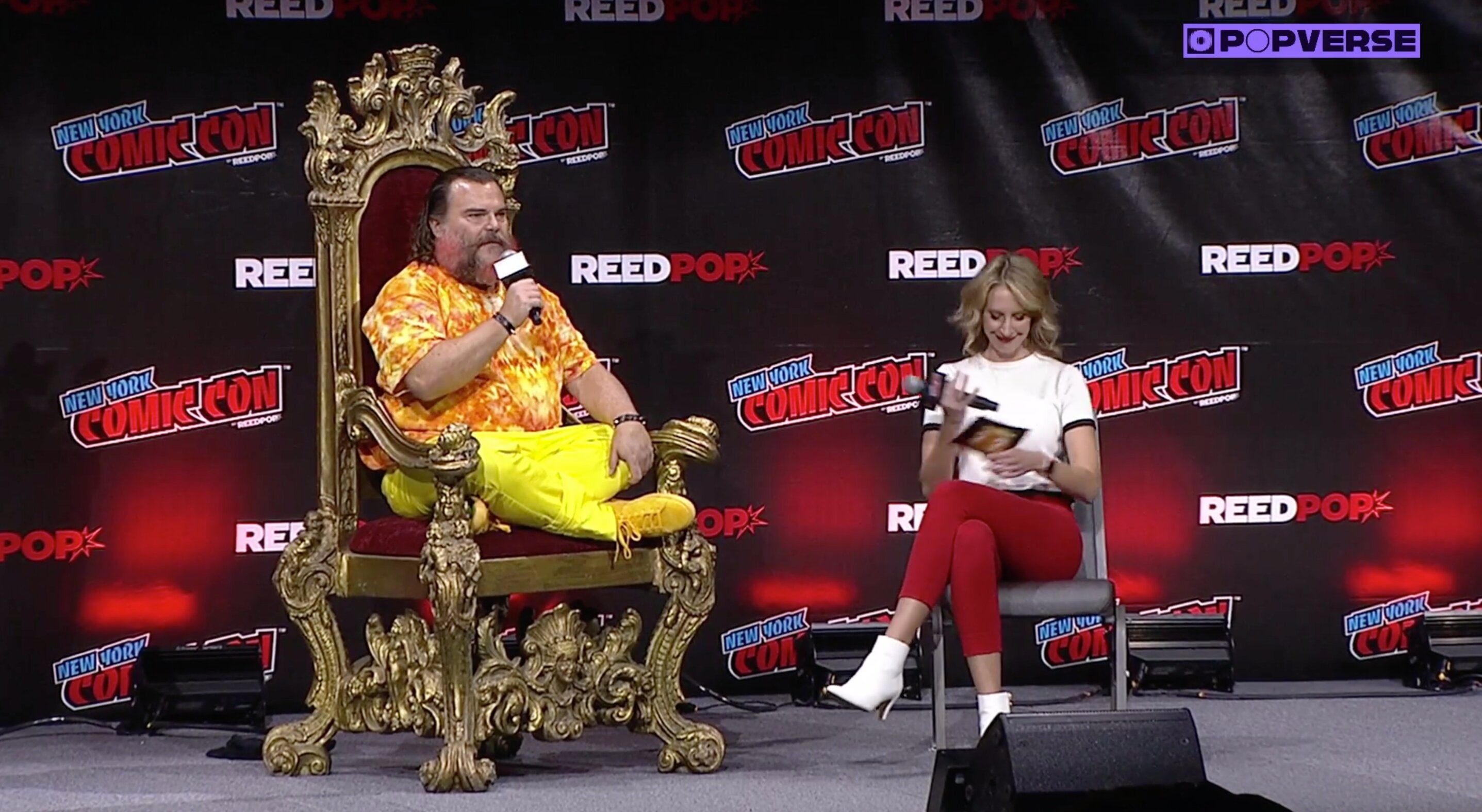 Image for Watch NYCC's Super Mario Film panel live, featuring Jack Black - from anywhere!