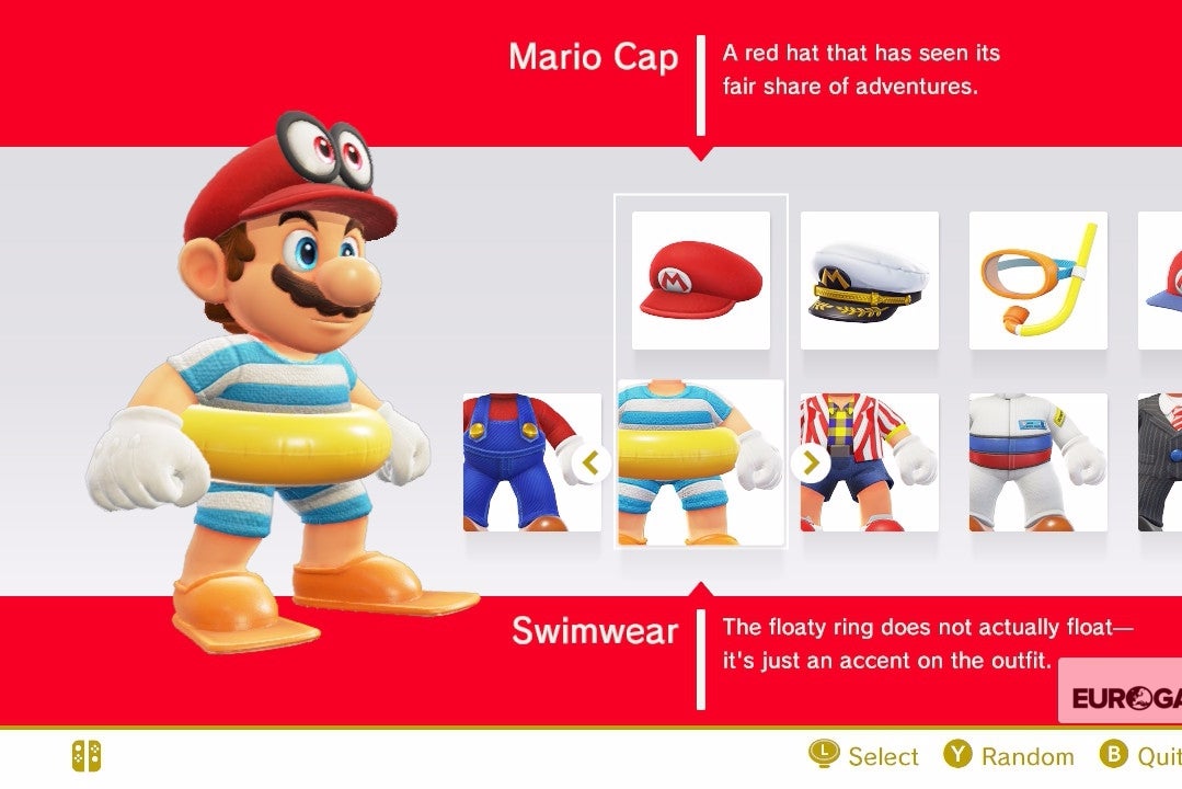 Afbeeldingen van Super Mario Odyssey kostuums - Lijst van alle kostuums om te unlocken