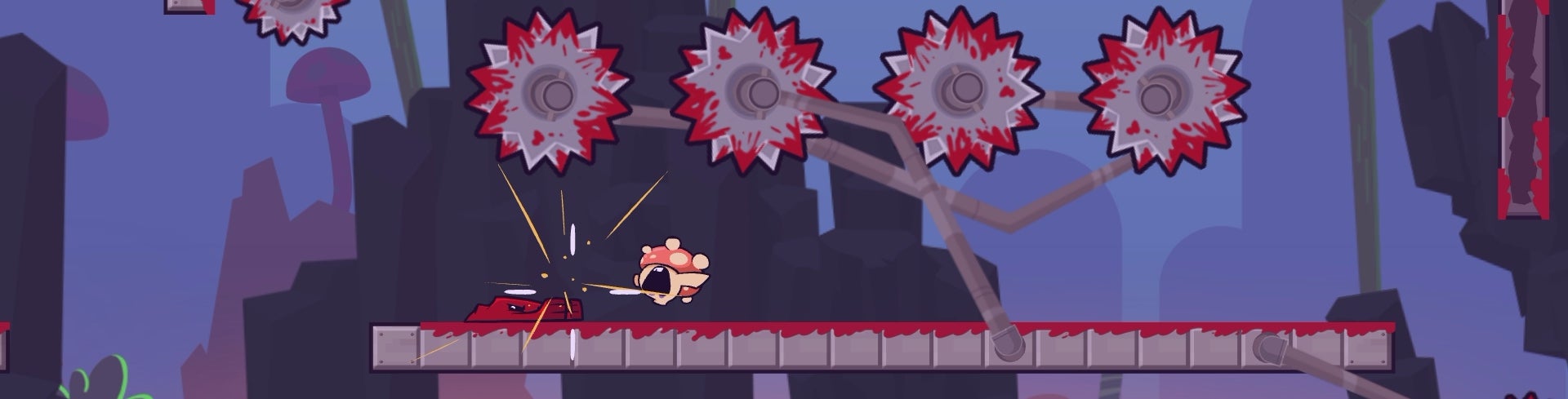 Image for Super Meat Boy Forever does more with two buttons than most do with 14