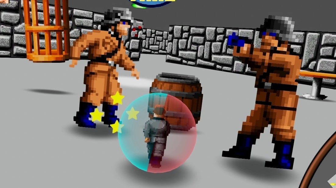 Image for Super Monkey Ball and Wolfenstein 3D collide in this fan game