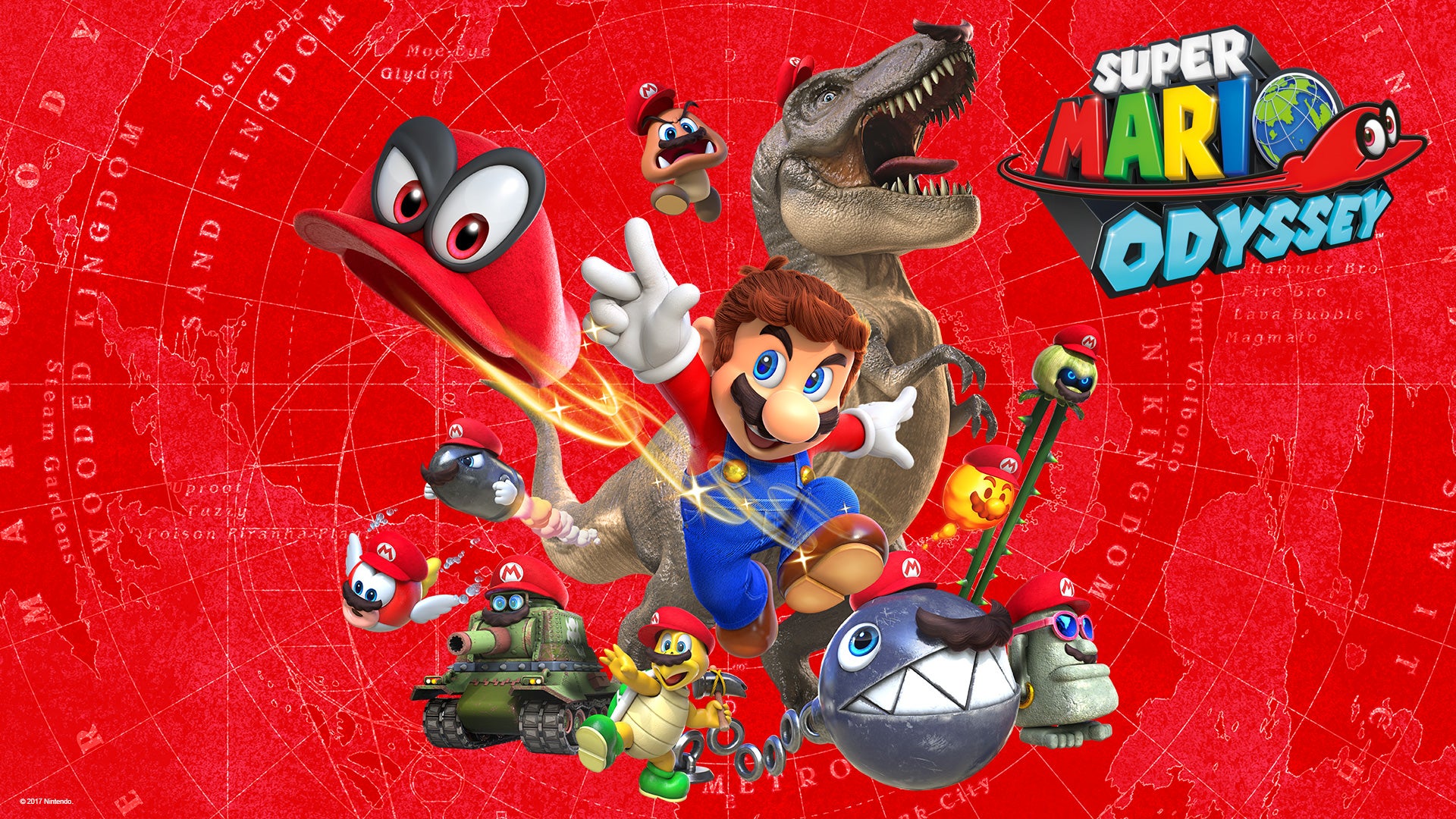 Imagem para Super Mario Odyssey foi planeado desde o início para a Switch