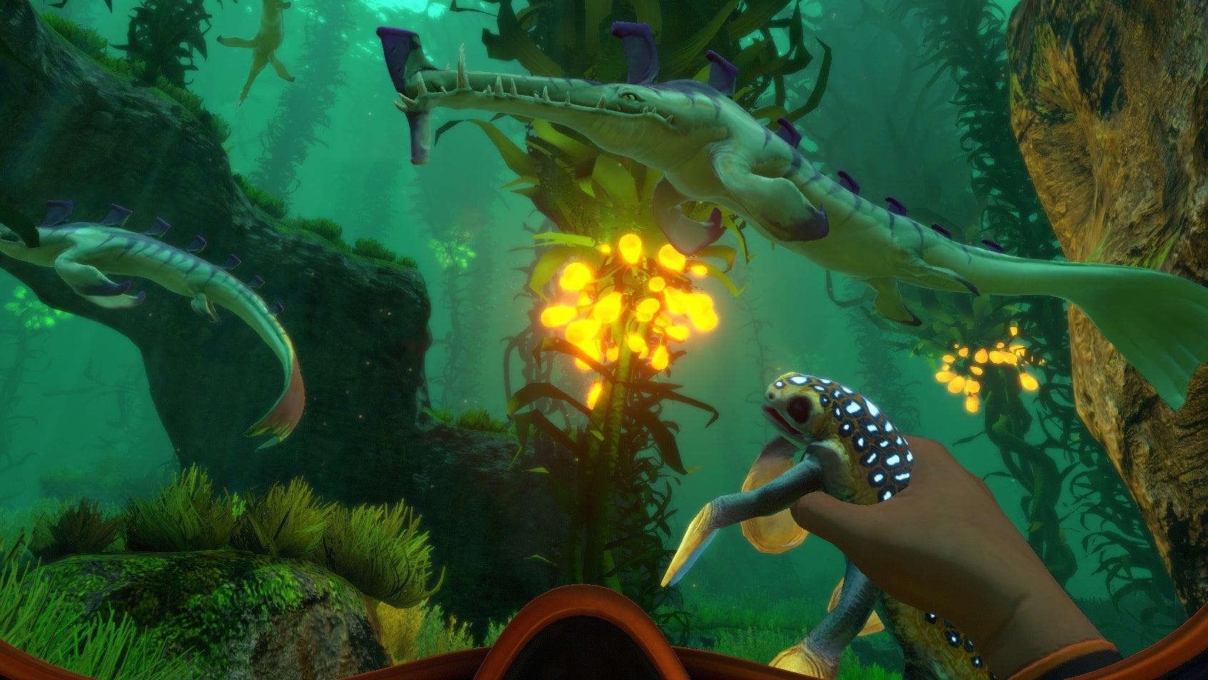 Image for Superb underwater survival adventure Subnautica dated for December on PS4