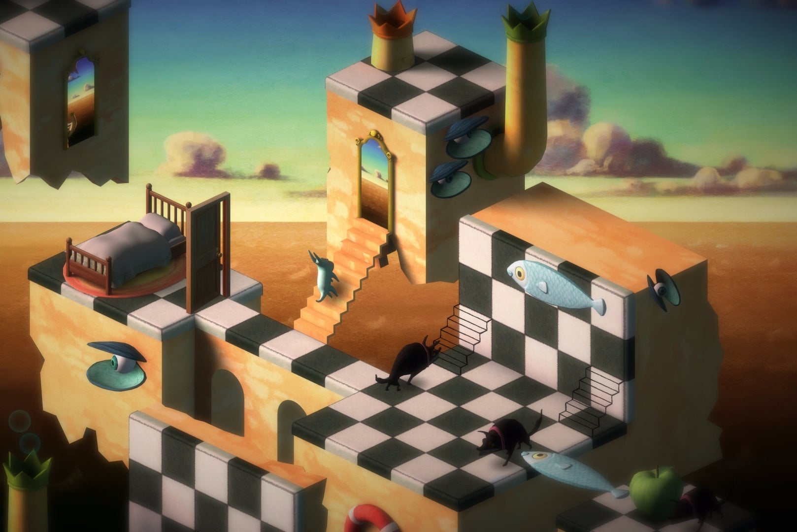Image for Surreal puzzler Back to Bed is free through Thursday on Steam