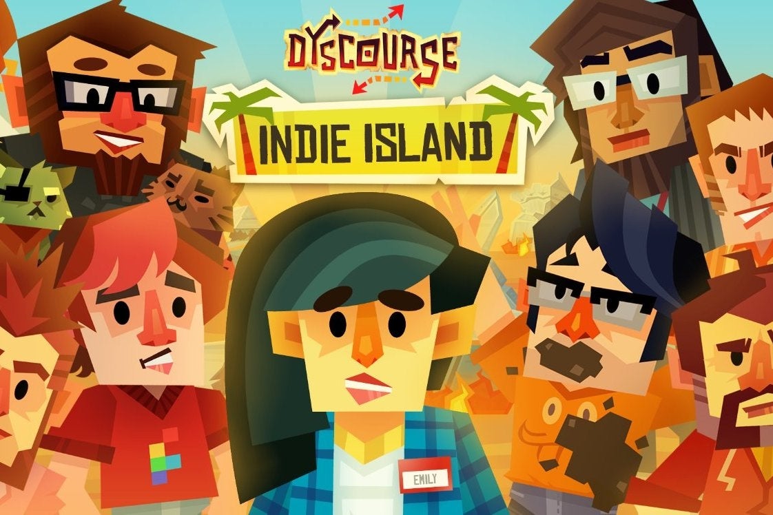 Image for Survival sim Dyscourse adds indie dev NPCs as free DLC