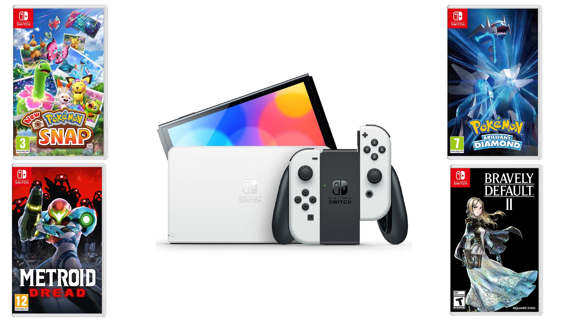 Get a Switch OLED with Pokemon Brilliant Diamond or Metroid Dread for £315 at Argos - Vimarsana News