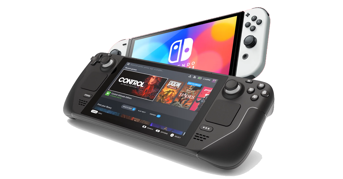 Switch OLED vs Steam Deck: The (non) battle of the new handhelds |  GamesIndustry.biz