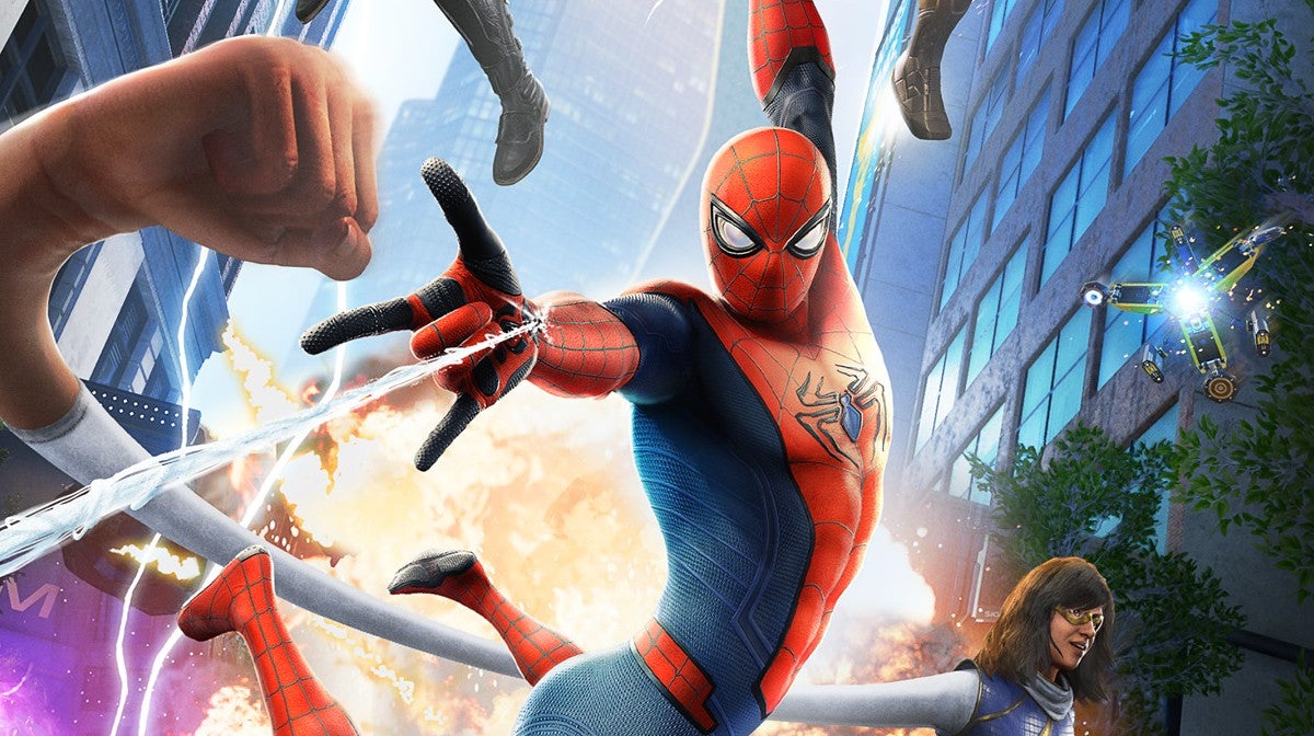 Obrazki dla Tak wygląda Spider-Man w Marvel's Avengers - pierwszy zwiastun postaci
