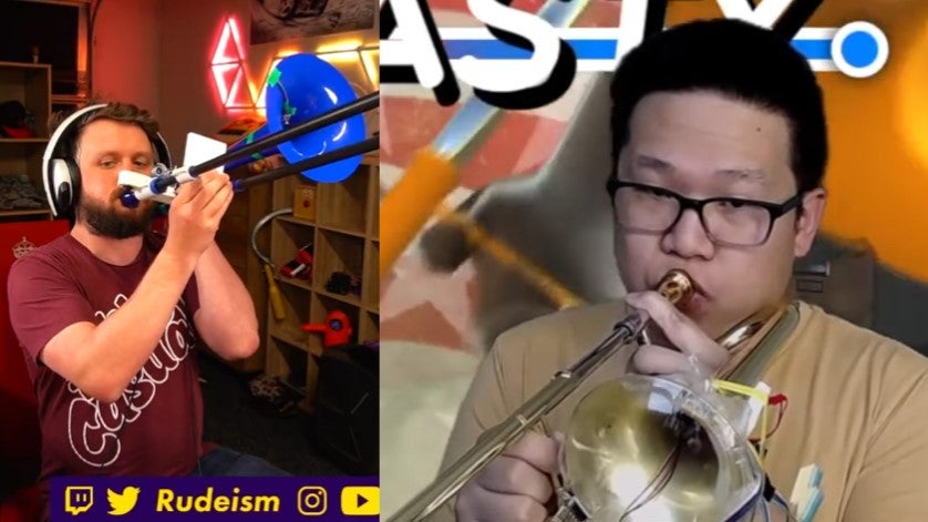 Trombone Champ  modders with trombone champ controllers