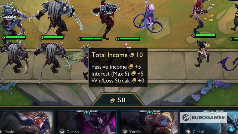 Teamfight Tactics guide  Strategies for how to play Teamfight Tactics  from getting gold to when to buy XP and unit upgrades - 62
