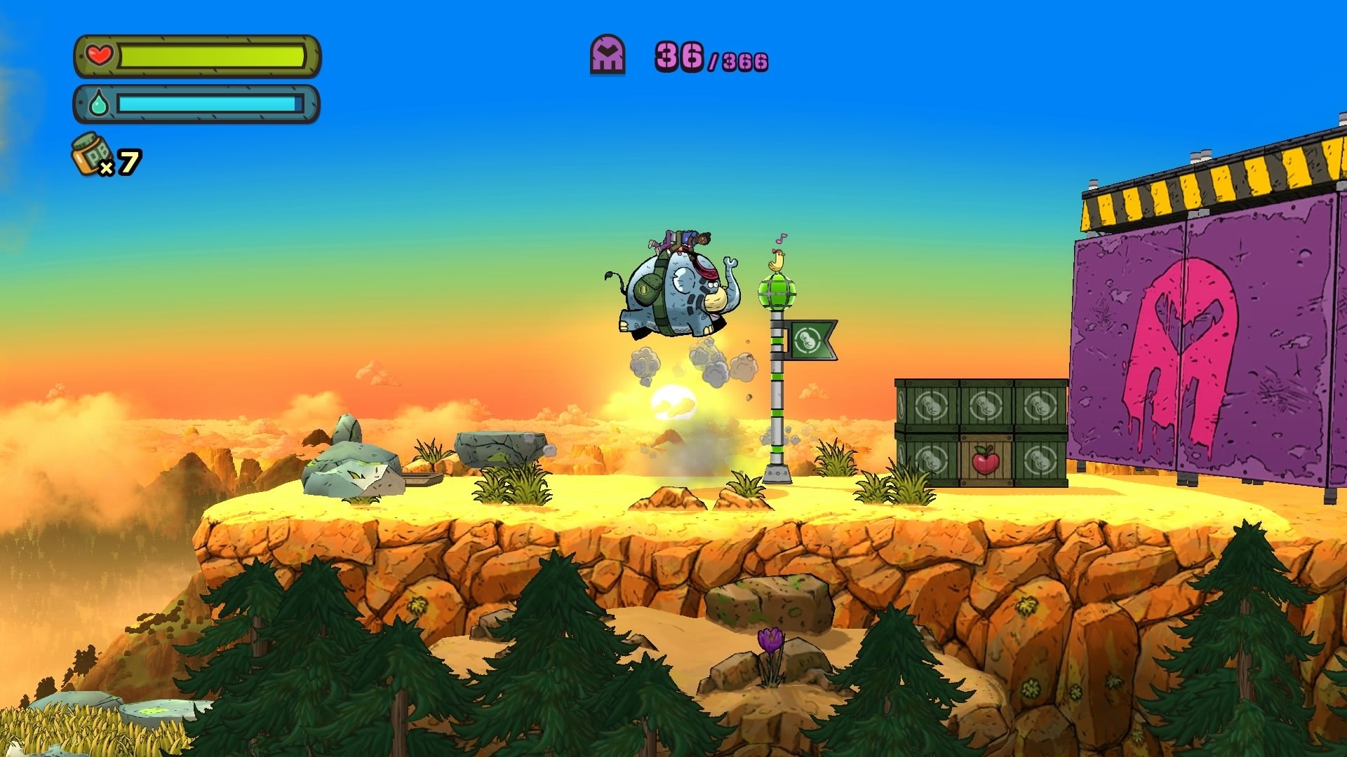Tembo The Badass Elephant Review Eurogamer Net Tembo The Badass Elephant Review Eurogamer Net