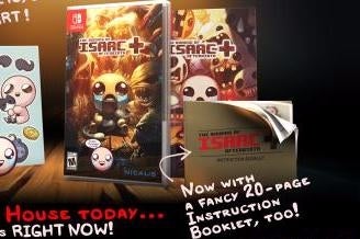 Image for The Binding of Isaac: Afterbirth+ will no longer be a Switch launch title