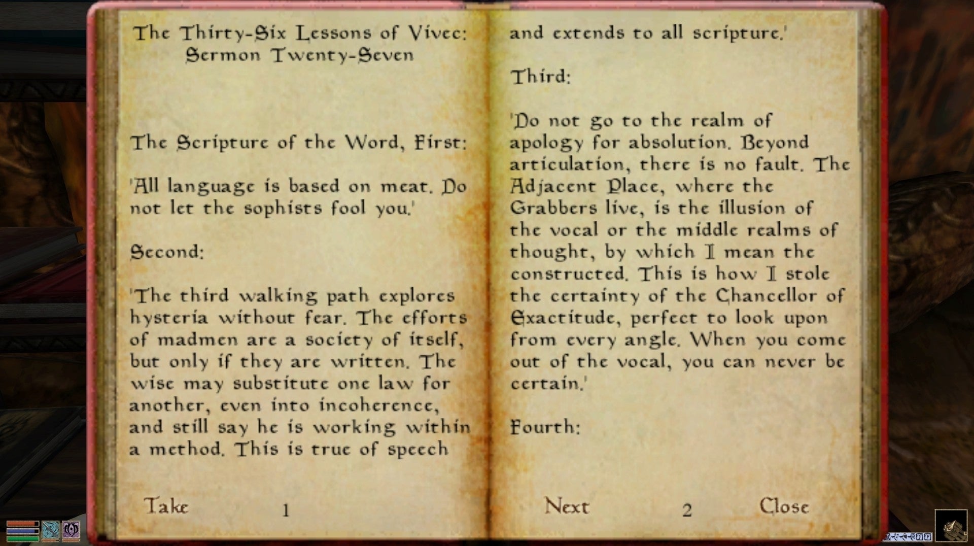 Image for The brilliant weirdness of Morrowind's in-game books