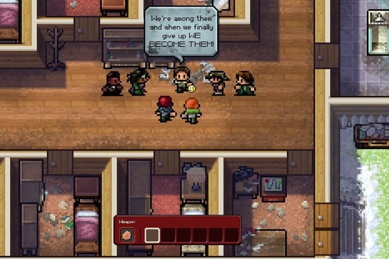 Image for The Escapists The Walking Dead rises next week