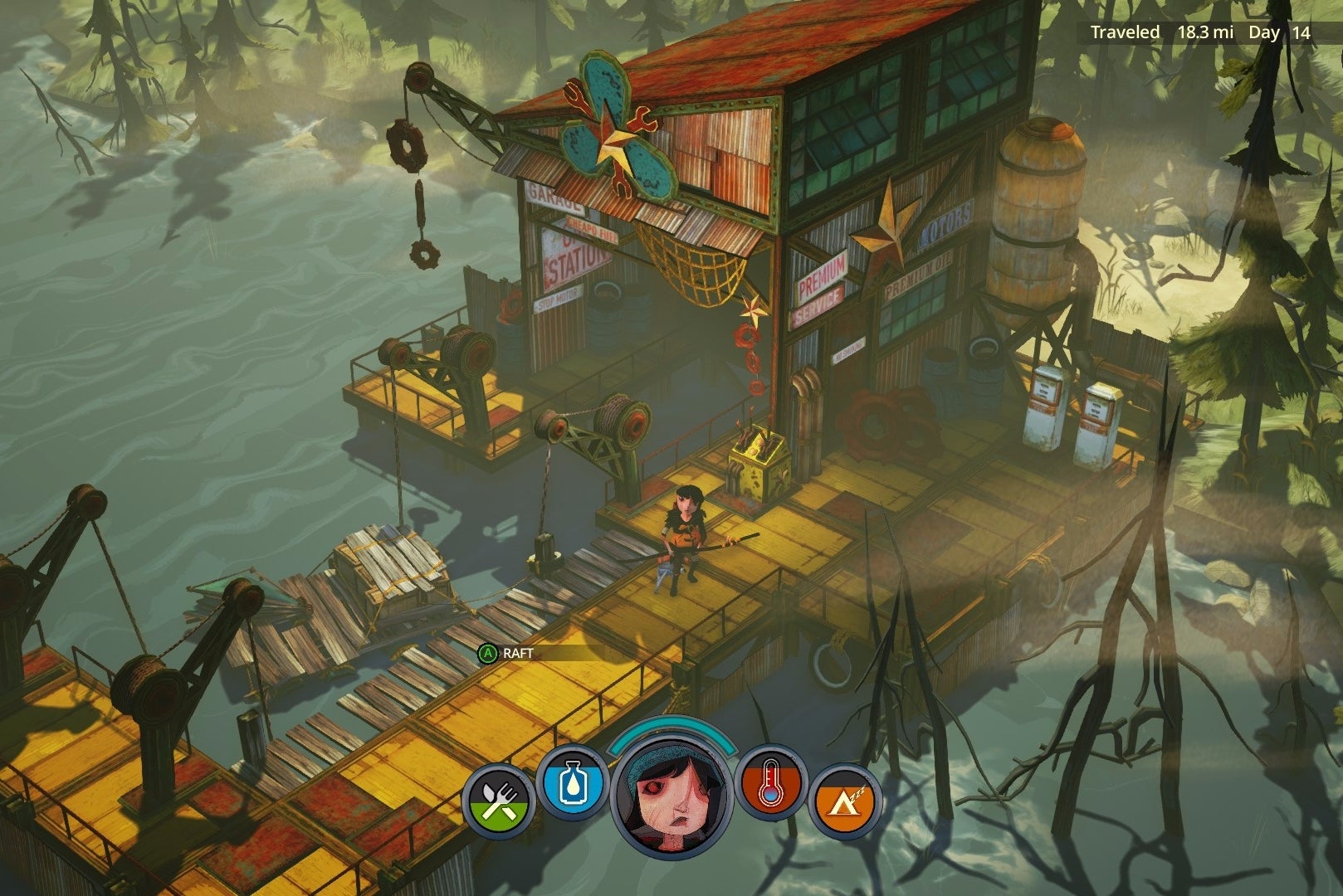 Image for The Flame in the Flood, Human: Fall Flat headed to Nintendo Switch