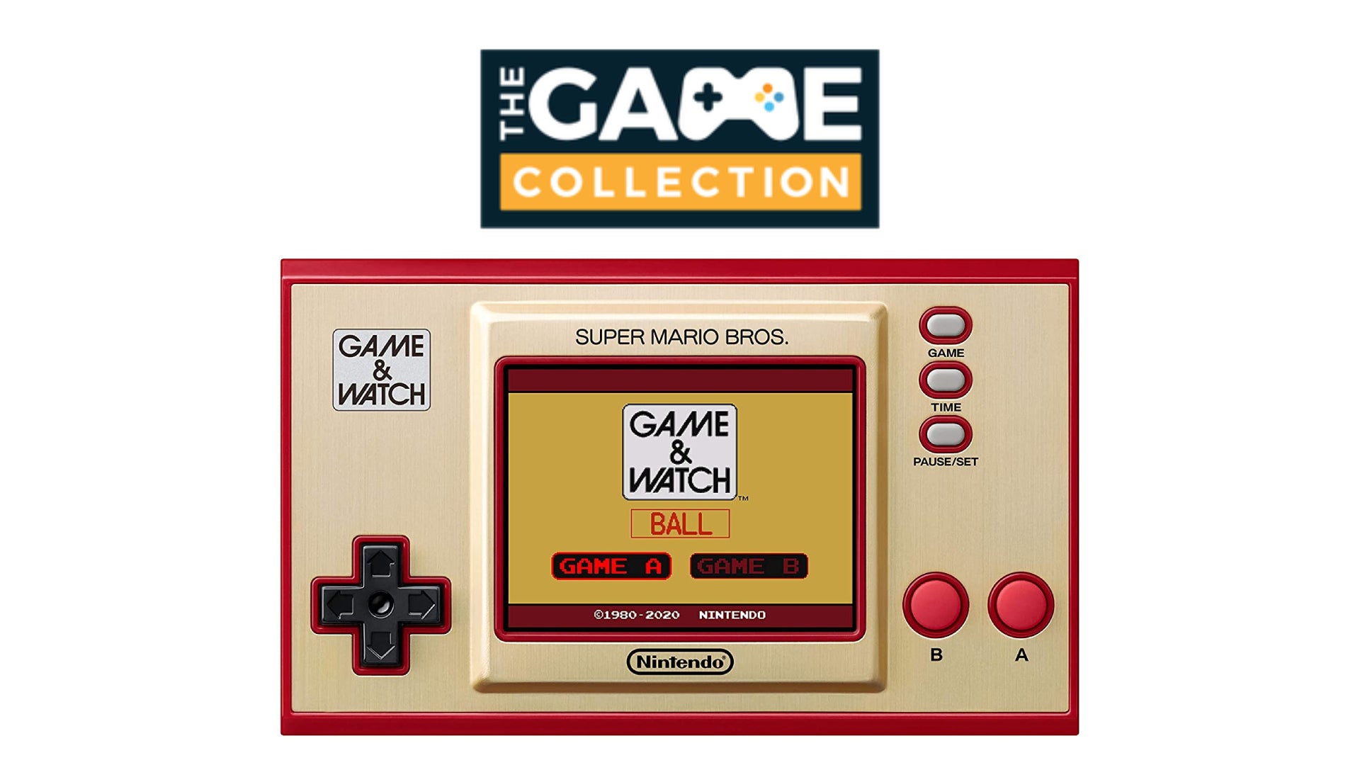 Image for Get a Super Mario Bros Game & Watch for £30 in The Game Collection's summer sale