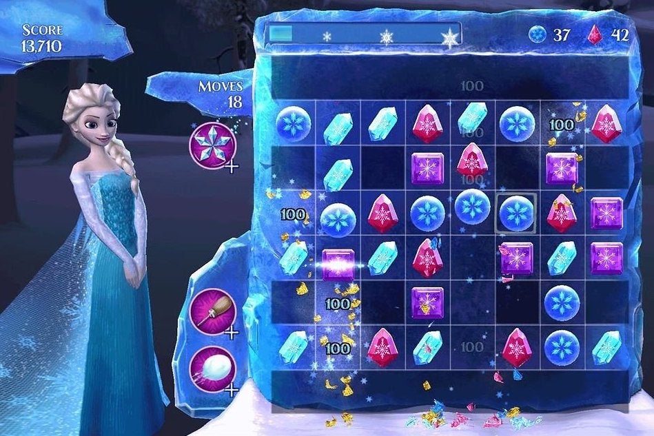 The insanely popular free-to-play Frozen mobile game coming to One | Eurogamer.net