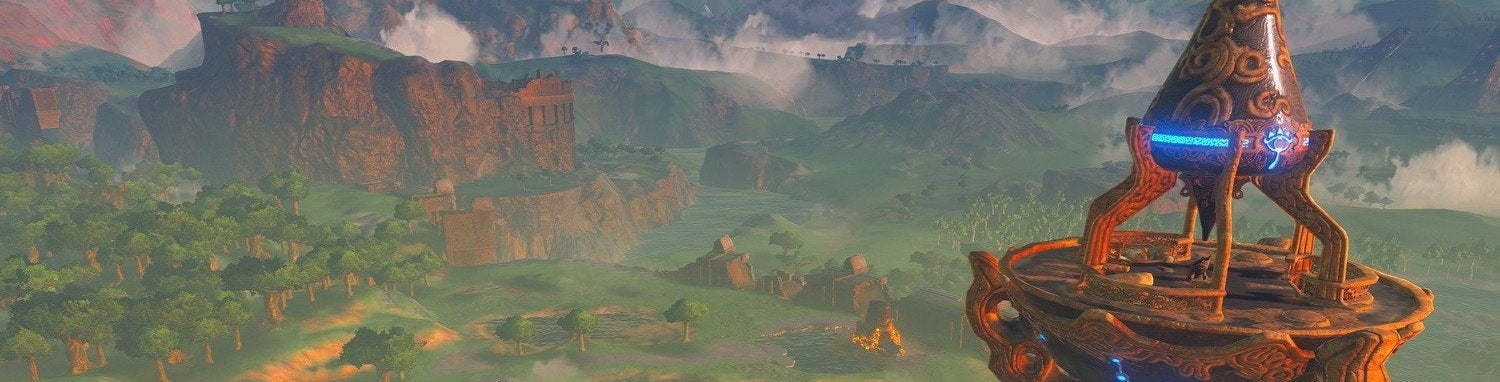 Afbeeldingen van The Legend of Zelda: Breath of the Wild en de belofte van een open wereld