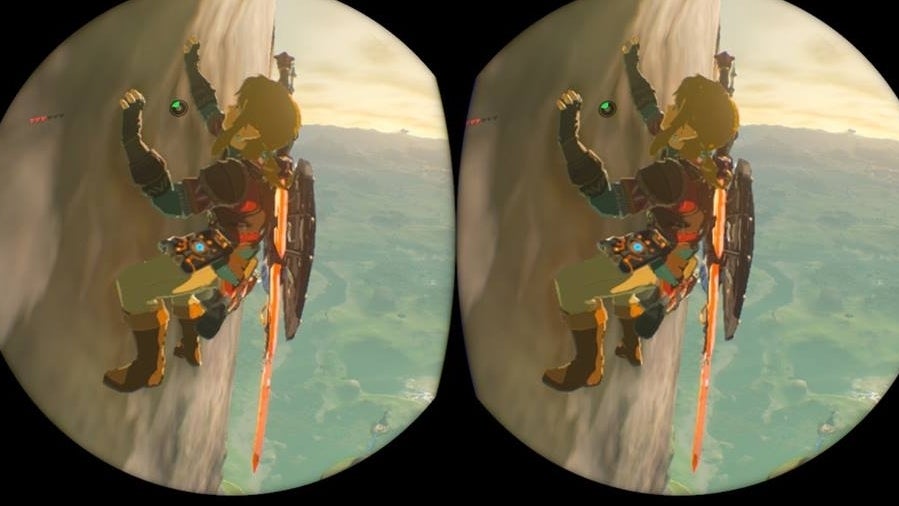 The Legend of Zelda: Breath the Wild's update isn't VR, but it is fun new way to play | Eurogamer.net