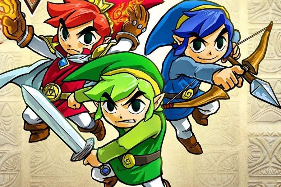 Obrazki dla The Legend of Zelda: Tri Force Heroes debiutuje w październiku
